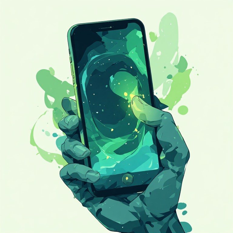 Telefoon met app